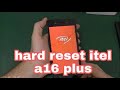 Itel A16 Plus Hard Reset Factory Reset Method 1