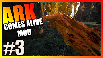 ARK Survival Evolved - ALPHA WYVERN & POISON MEGAPITHECUS TAME, BUSHPEOPLE MOD (Ark Comes Alive Mod)