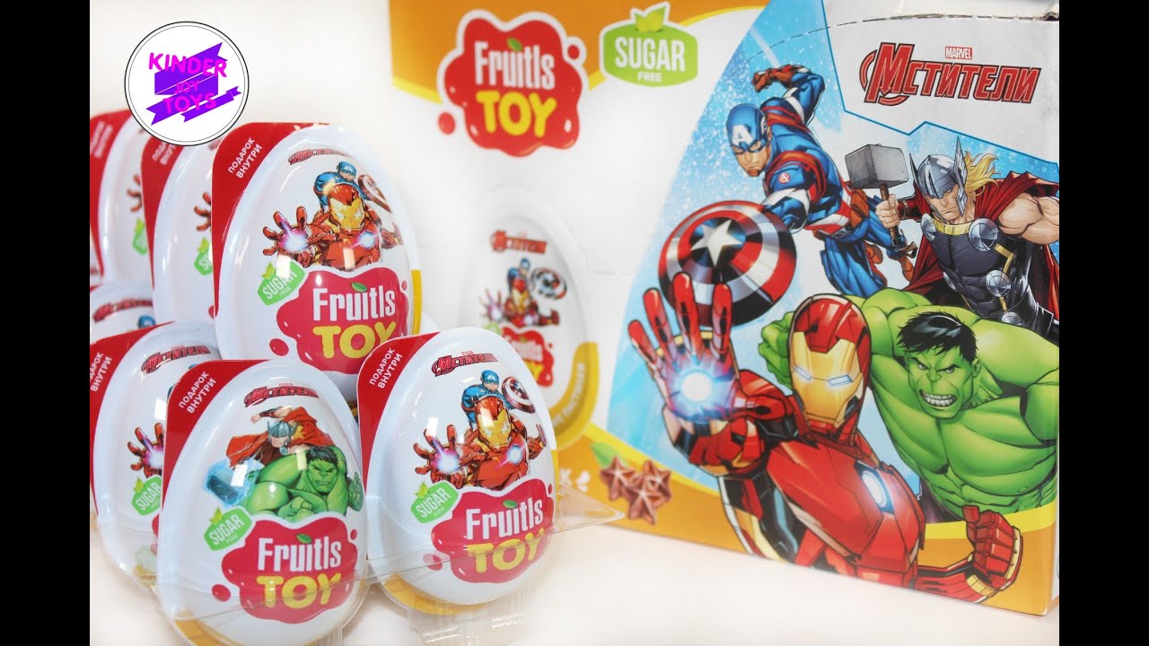 DISNEY ДИСНЕЙ MARVEL FRUITLS. Дисней Марвел Мстители. Вся серия!