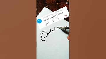 S signature design || Siddharth || #shorts #signos #design