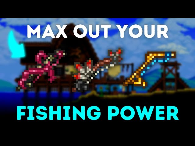 How to Get Every Fishing Pole in Terraria 1.4! 