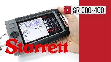 STARRETT SR - Surface Roughness Tester (product presentation)