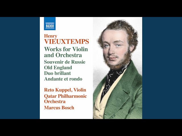 Vieuxtemps - Duo brillant pour violon, vcelle & orch: Finale : R.Kuppel & K.Bogatyrev / Philh Qatar / M.Bosch