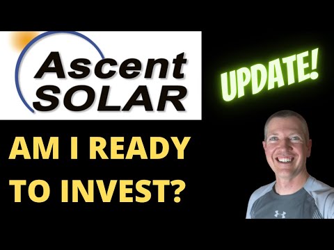 Ascent Solar Technologies (ASTI) Stock Update  |  Q1 2021 News and My Thoughts - Ascent Solar Technologies (ASTI) Stock Update  |  Q1 2021 News and My Thoughts
