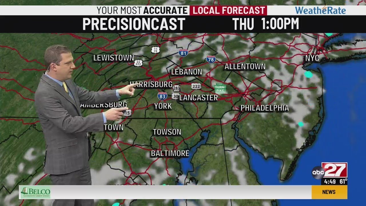 Brett's Wednesday Morning Forecast - YouTube