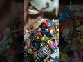 Digging a bowl of sweets | Chocolates and Candies #chocolate #sweet #shorts #asmr #satisfying