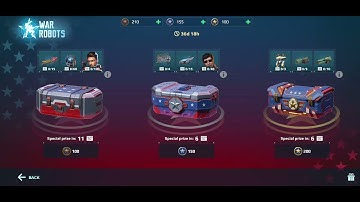 1st Crate opening in Space Tech Fair | War Robots #WarRobots