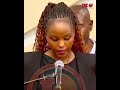 The Widow Of The Late MP Johana Ngeno Pays Emotional Tribute