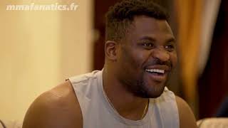 Francis Ngannou réagit à la victoire de Jon Jones sur Ciryl Gane #ufc285