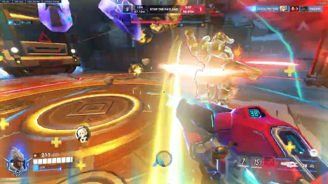 Overwatch 2 ranked wakr soj and pharah gameplay