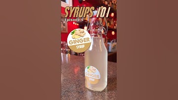 Sirup 101 - Cara Membuat Sirup Jahe 🫚