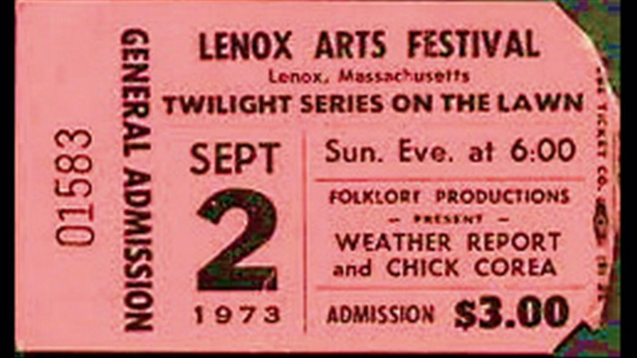 Weather Report It's About That Time (19730902, Lenox Music Inn