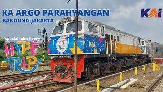 BANDUNG-JAKARTA with KA ARGO PARAHYANGAN || Kereta kelas Argo satu-satunya di jalurnya