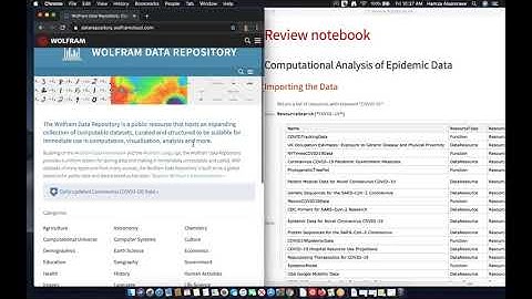 Mathematica: Analyzing COVID-19 Data