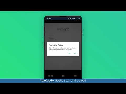 TaxCaddy: Mobile Scan and Upload