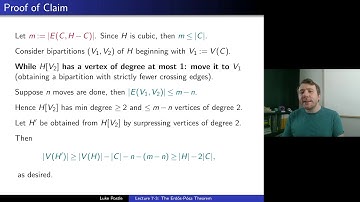 Graph Theory 7-3: Erdos Posa Theorem