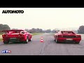 Dfi  la ferrari testarossa 390ch vs la lamborghini countach 375ch