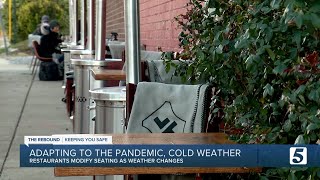 Restaurants that expanded outdoor seating forced to adjust again as temperatures fall