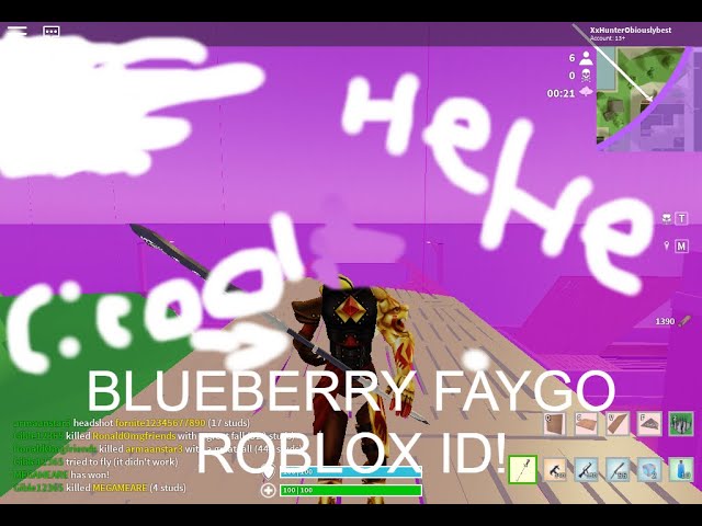 Roblox Id For Blueberry Faygo Id In The Description Youtube - roblox id code for blueberry faygo clean