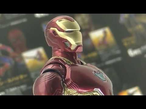 S H Figuarts Ironman Mark 50 Avengers Infinity War アイアンマン マーク50 アベンジャーズ インフィニティ ウォー Youtube