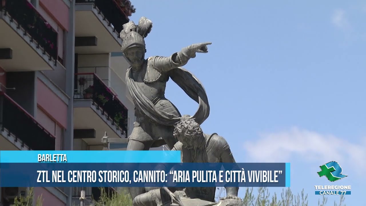 BARLETTA ZTL nel centro storico, Cannito: “Aria pulita e città vivibile”