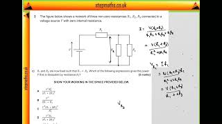 ENGAA 2016 Section 2 - Q02 - Worked Solution