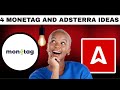 Easy 4 Ideas About Monetag And Adsterra For Higher Revenue With High Traffics