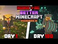 I Survived 100 Days in Hardcore Ultra Modded Minecraft... Here's What Happened