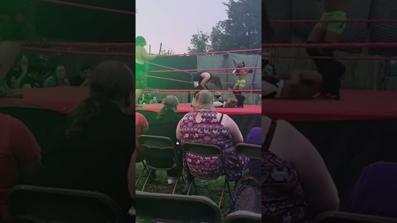 TheNewAgeJobSquad (Ron Holiday & Eric Ecton) vs DJ Carter & K.A. Robinson- Voltage Wrestling 6/10/22