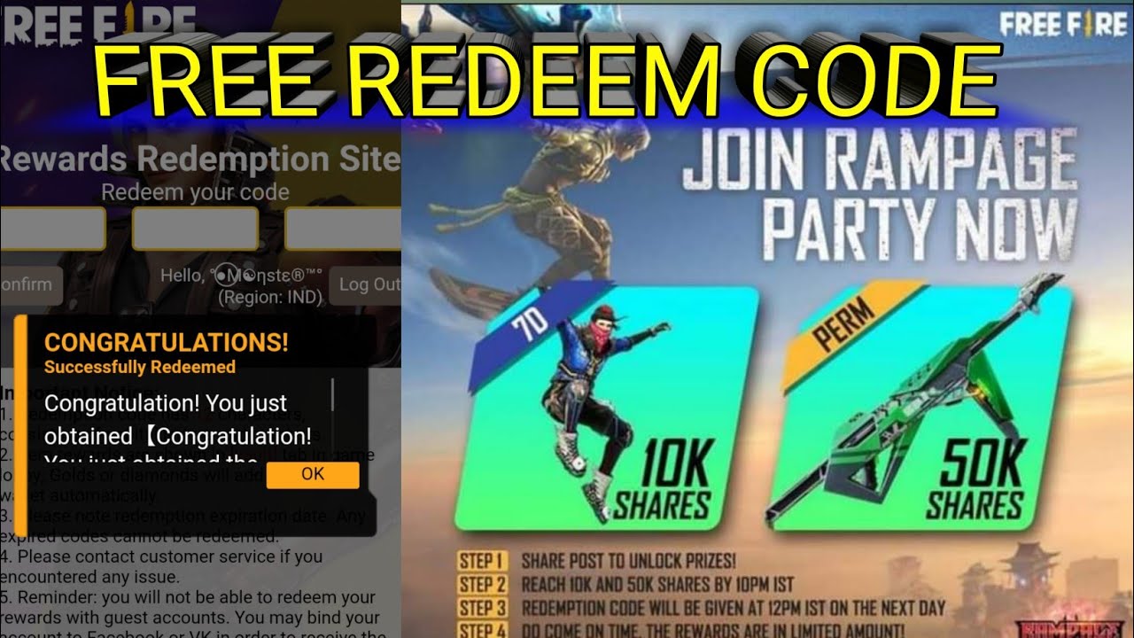 Today Redeem Code 27 June || Free Redeem Code || Garena Free Fire