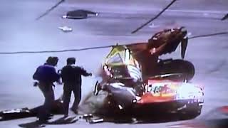 Micheal Waltrip HARD Bristol crash 1990