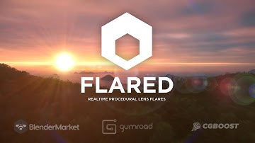 FLARED - Lens Flare Generator for Blender **