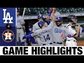 Edwin Ríos' lead-off 2-run HR in 13th lifts Dodgers | Dodgers-Astros Game Highlights 7/29/20