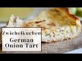 German Onion Pie - Zwiebelkuchen