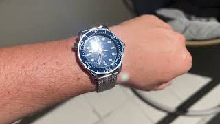OMEGA Seamaster Diver 300M blue - full sunshine