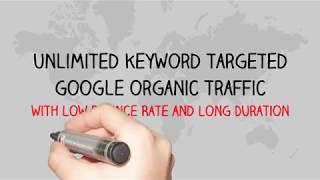 Unlimited Keyword Targeted Google Organic Traffic