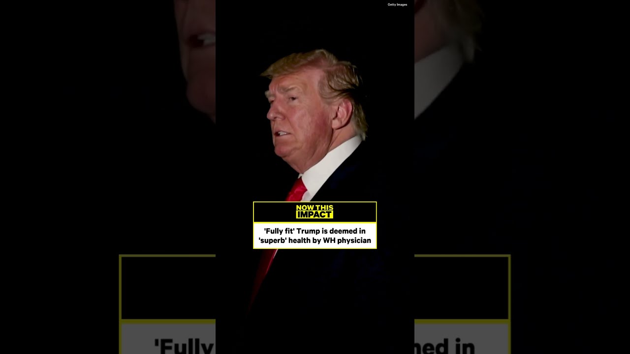Trump S Health Report Includes Golf Scores No Really 