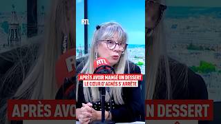 Après avoir mangé un dessert, le cœur d'Agnès s'arrête