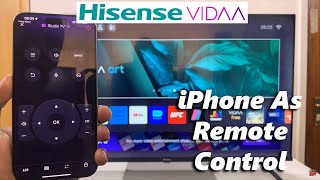 Hisense VIDAA Smart TV: How To Use iPhone As Remote Control screenshot 5