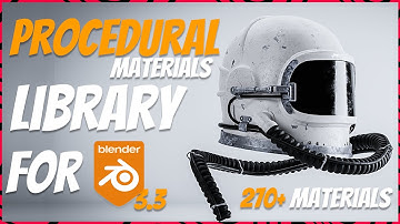 Procedural Material Library for Blender | Realtime Materials