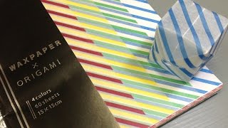 愛媛パラフィン紙×折り紙用紙開梱！
