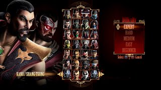 Mortal Kombat 9 - Expert Tag Ladder (Kano & Shang Tsung/3 Rounds/No Losses)