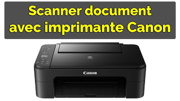 Comment scanner un document avec une imprimante Canon Pixma