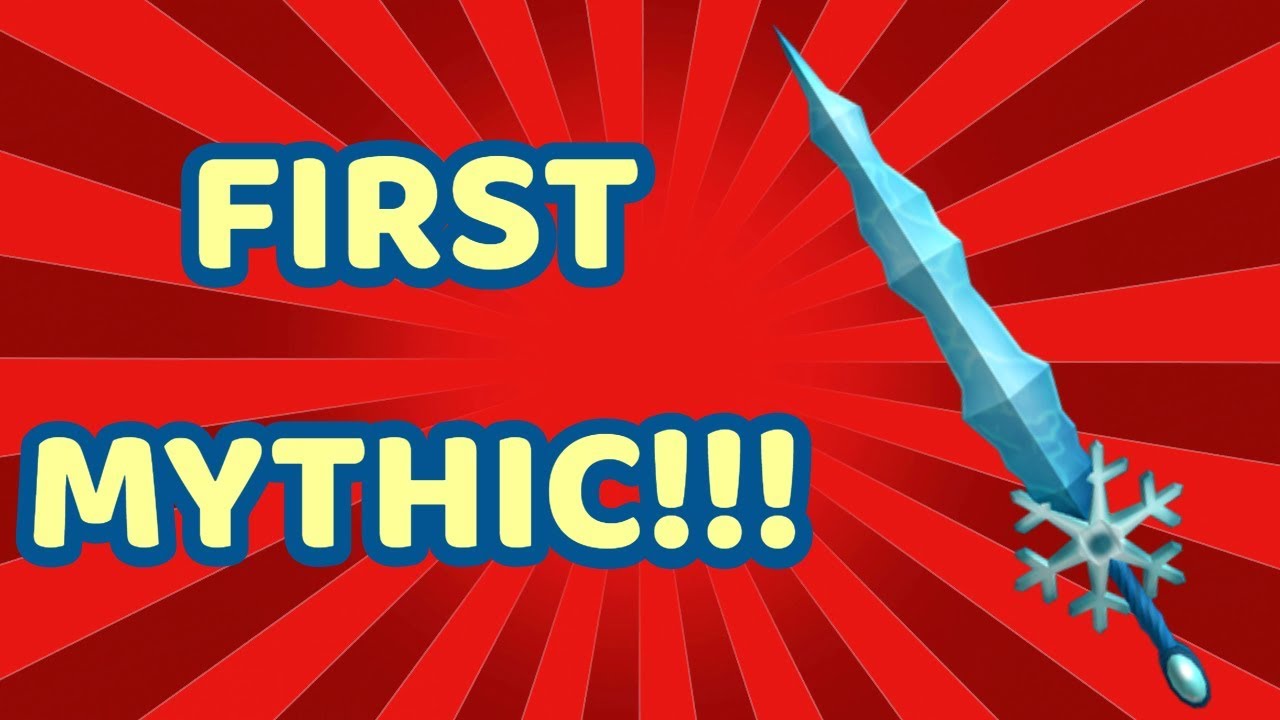 MY FIRST EVER MYTHIC KINIFE!!! (ROBLOX ASSASSIN)