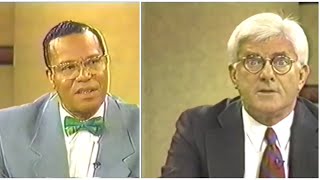 Min. Farrakhan on Donahue Show 10/11/1995