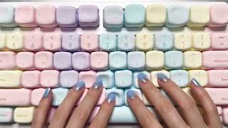 Marshmallow Keyboard ASMR 🍬 | Soft & Satisfying Clicks for Relaxation screenshot 3