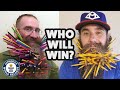Beard Battle: Most Pencils In A Beard - Guinness World Records