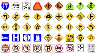 🛑 Top 100 Traffic Signs Every Driver Should Know! 🚦 | New York Road Signs Explained screenshot 5