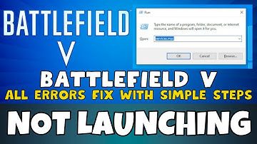 How to Fix BATTLEFIELD V  Not Launching Windows 10 / 11 || 2023 Fix