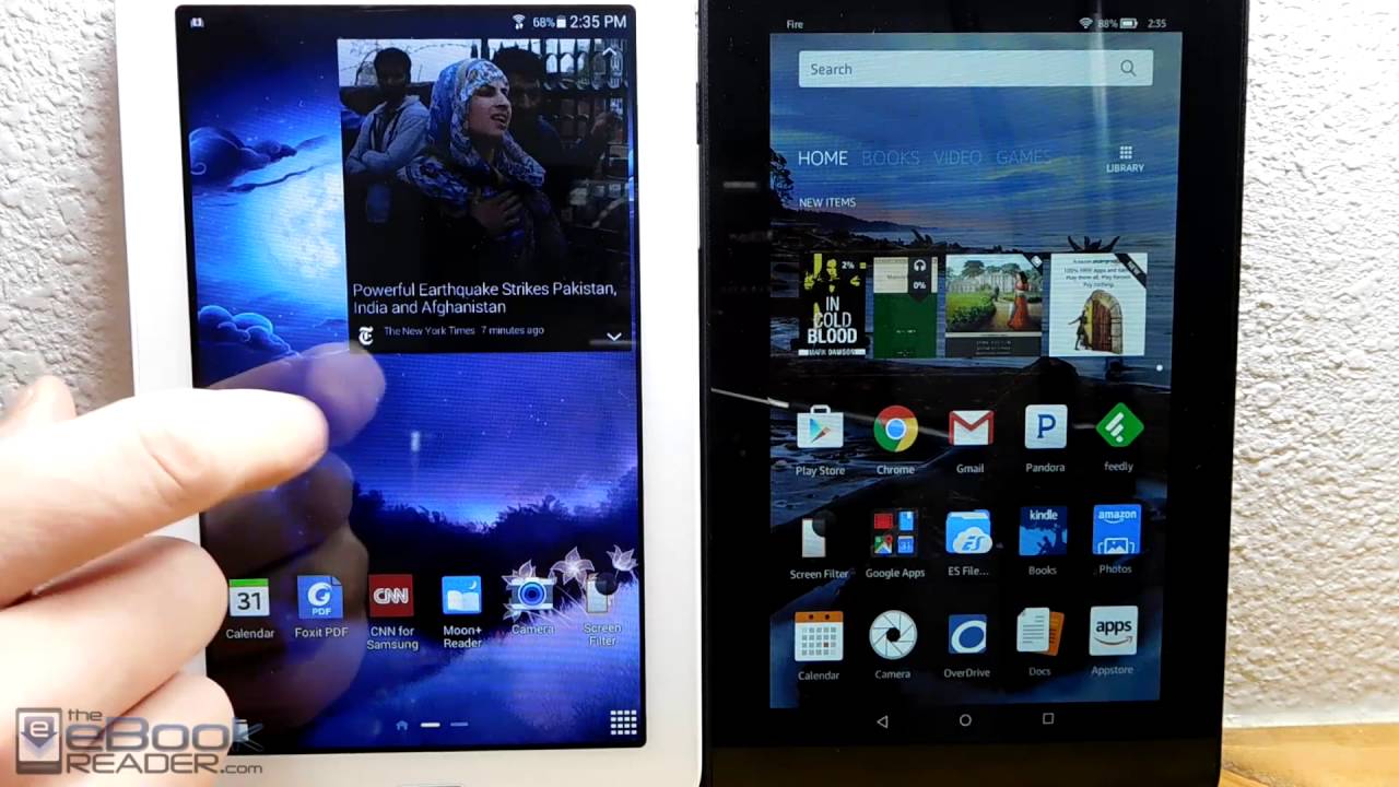 Galaxy Tab E Lite Vs 49 Fire Comparison Review Youtube